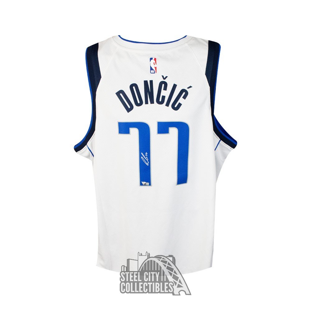 luka doncic signed jersey