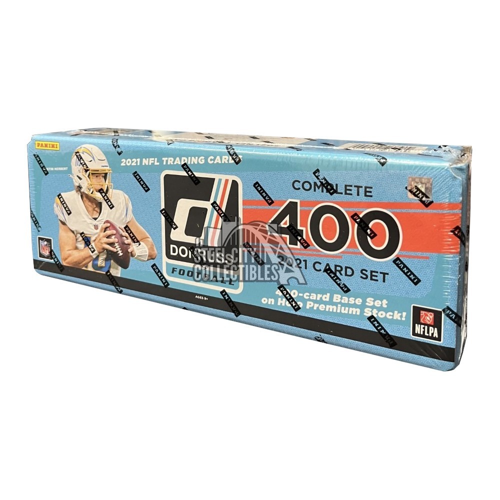 2021 Panini Donruss (Holo Premium Stock) Football Factory Set (Blue Box) -  2021 - US