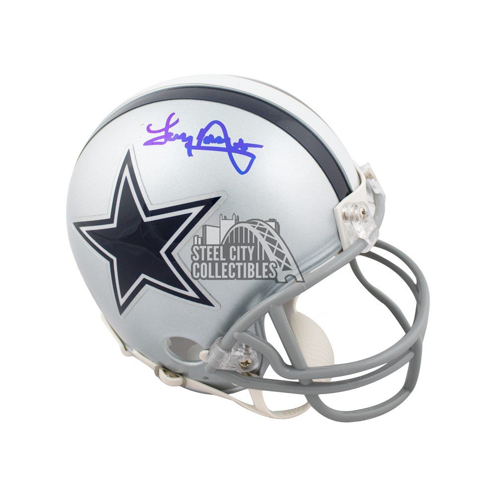 Autographed TONY DORSETT Dallas Cowboys Mini Helmet with JSA COA - Main  Line Autographs