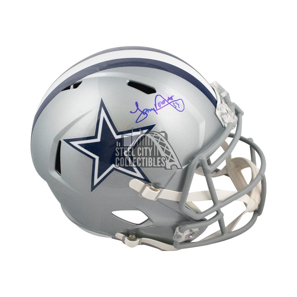 Tony Dorsett HOF Autographed Dallas Cowboys Lunar Eclipse Replica