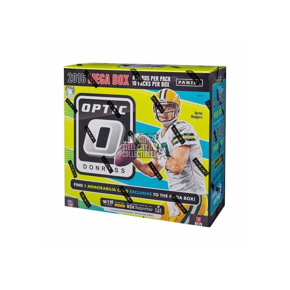 2016 Panini Donruss Optic Football 3-Mega Box Random Division Group ...