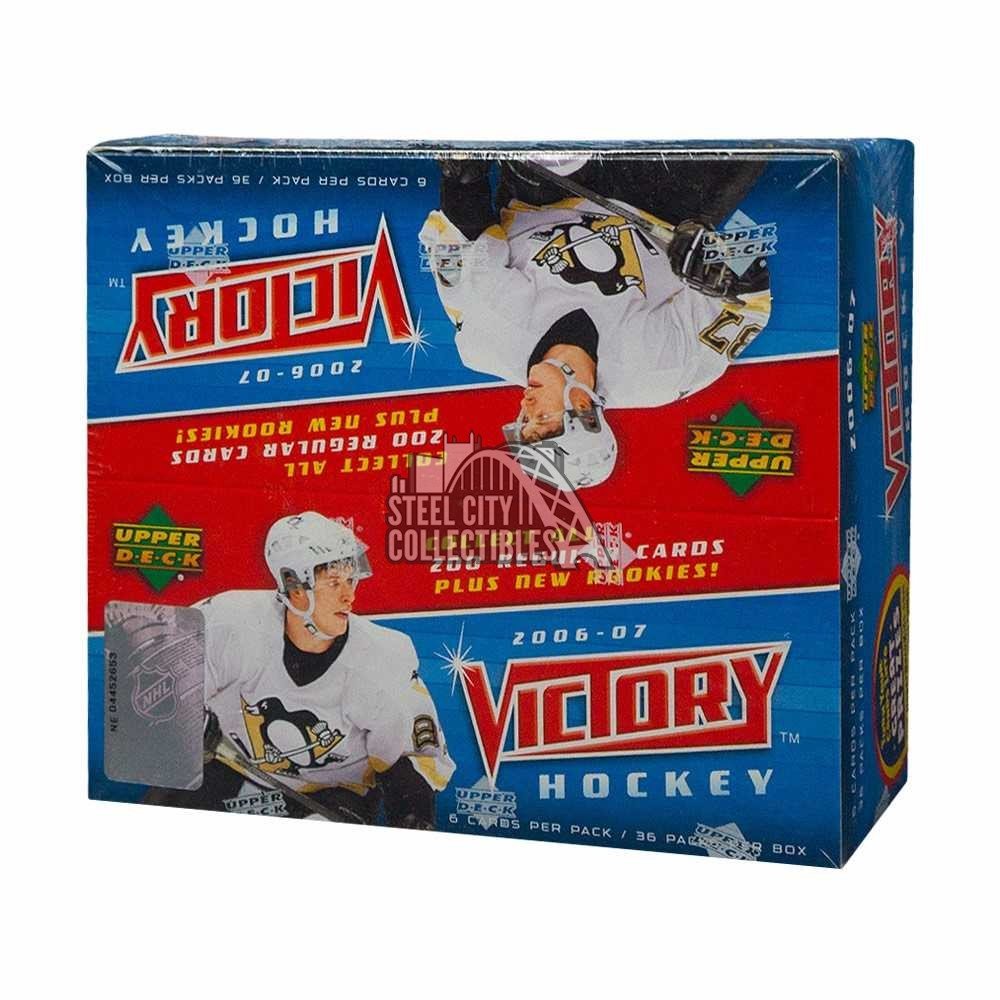 2006-07 UD NHL Victory Cards orders In Box