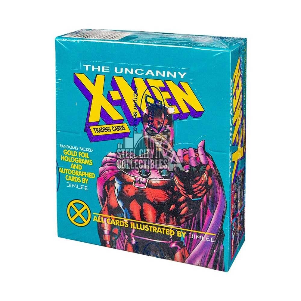 1992 Impel Marvel X Men The Uncanny Trading Card Box Magneto Steel City Collectibles