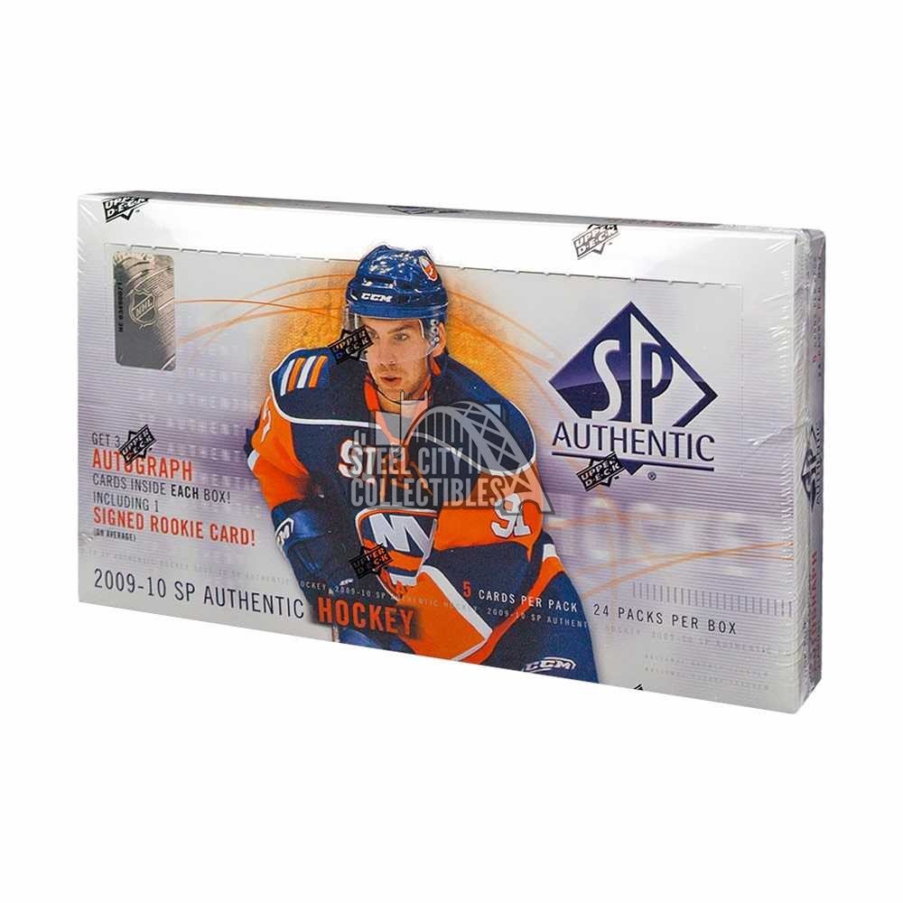 2009 10 Upper Deck Sp Authentic Hockey Hobby Box Steel City Collectibles
