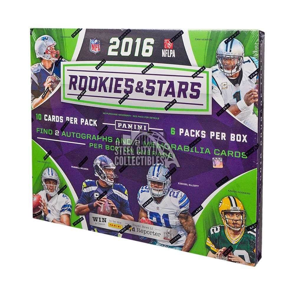 2016 Panini Rookies & Stars Longevity Football Box Steel City