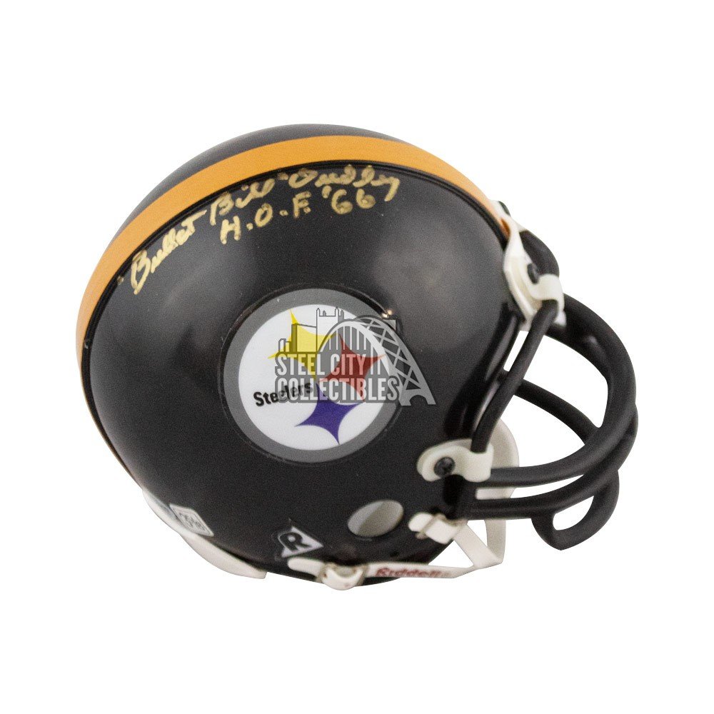 Jack Ham Autographed Steelers 63-76 TB Mini Helmet W/HOF-Beckett W