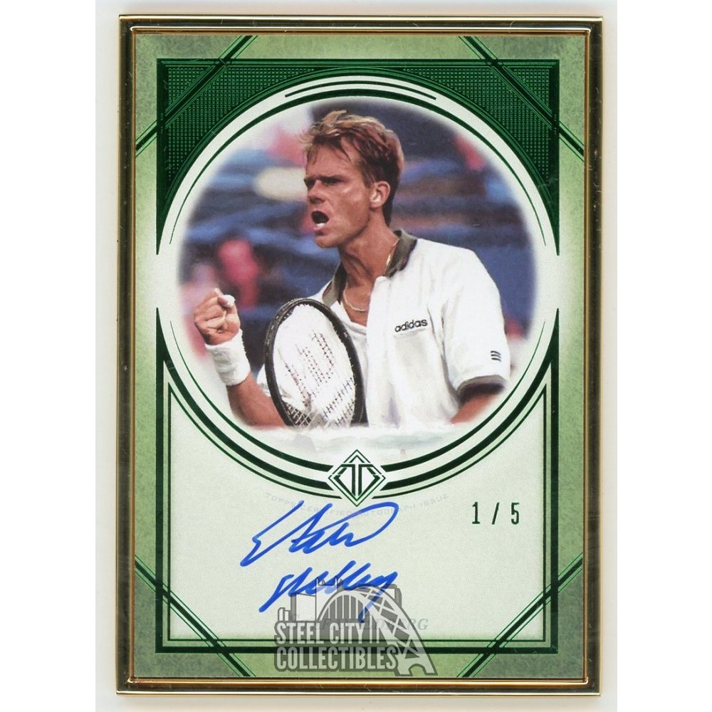 Stefan Edberg 2020 Topps Transcendent Tennis Autographed Card 1/5 ...