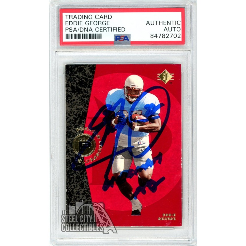 Eddie 1996 Upper Deck SP Autograph "Heisman 1995" Rookie Card 5