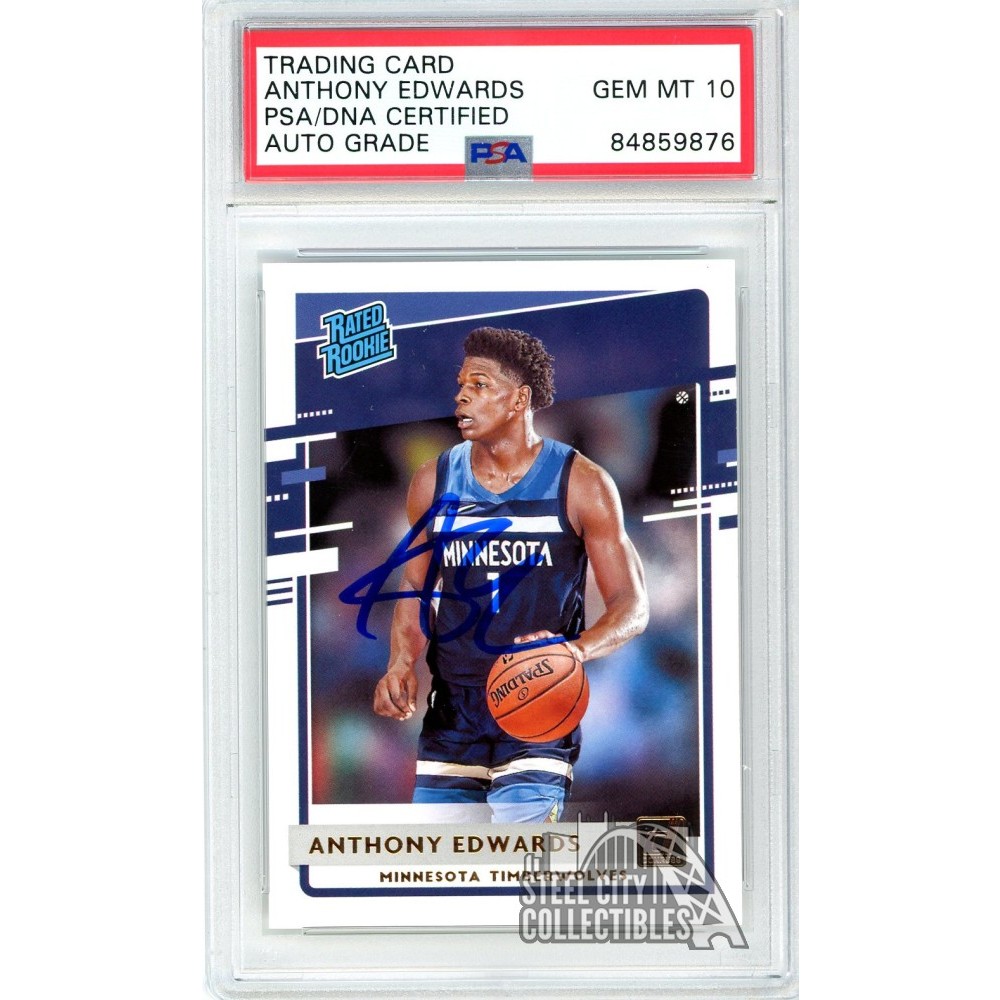 Panini 20-21 Anthony Edwards RC 直書きサイン | nate-hospital.com