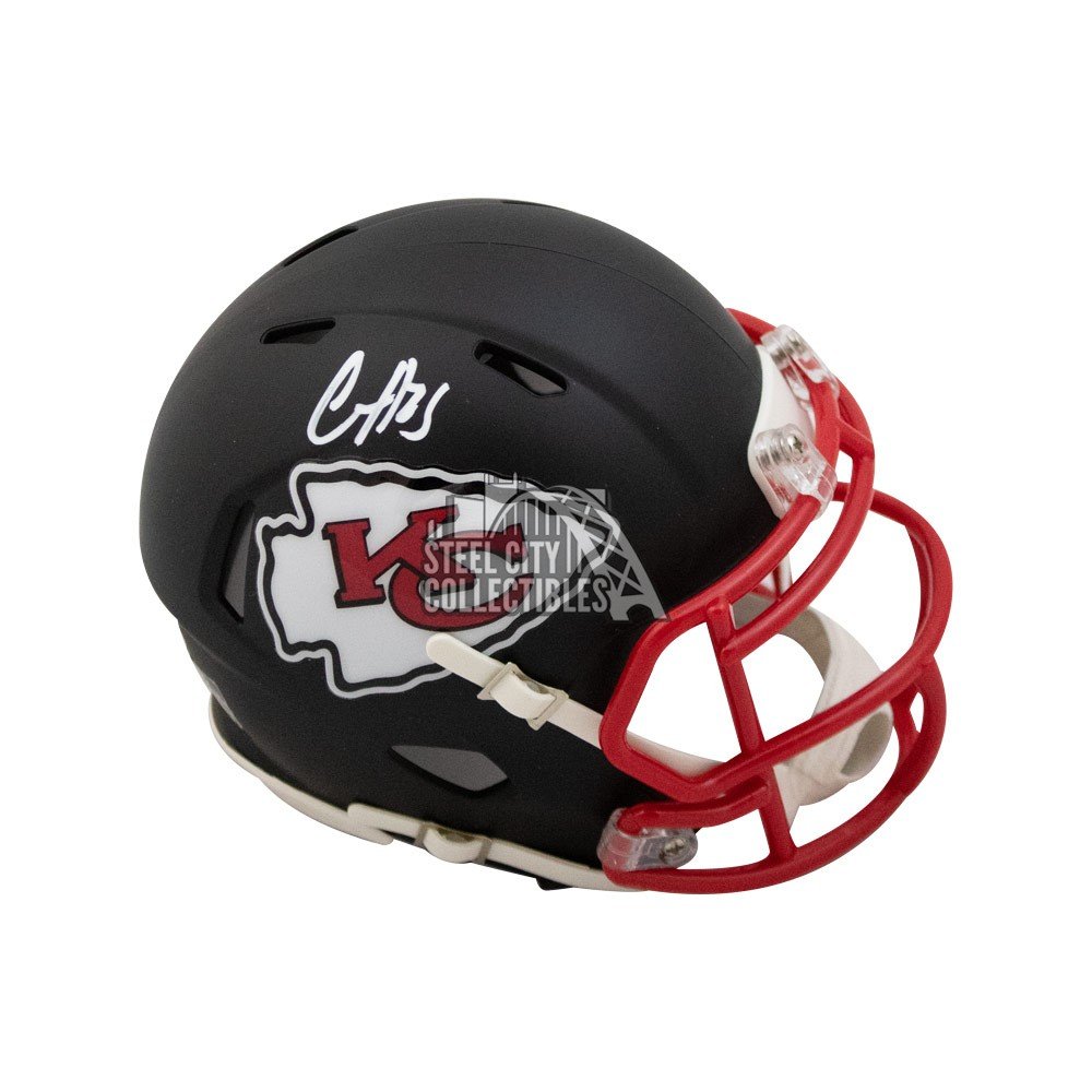 Clyde Edwards-helaire Signed Kansas City Chiefs Mini Helmet 