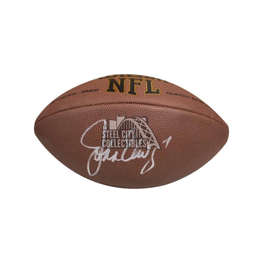 John elway autographed store football