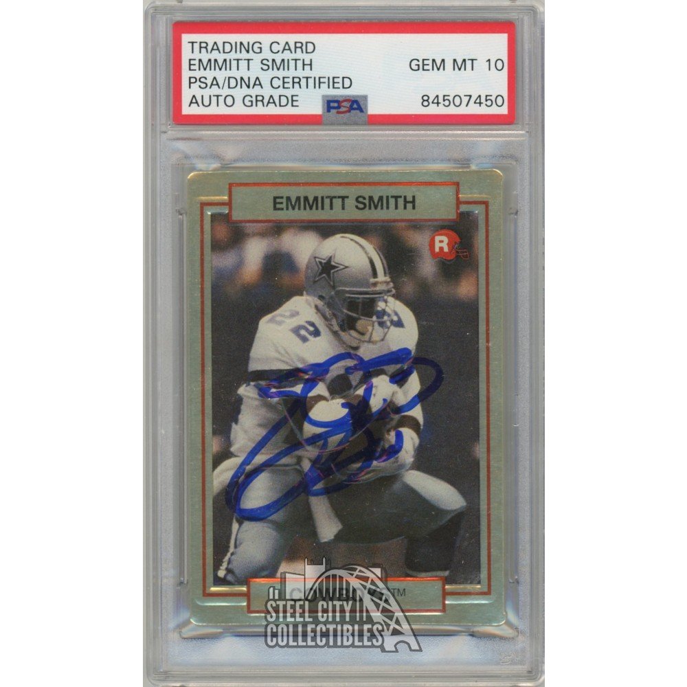 Emmitt Smith NFL Memorabilia, Emmitt Smith Collectibles, Verified