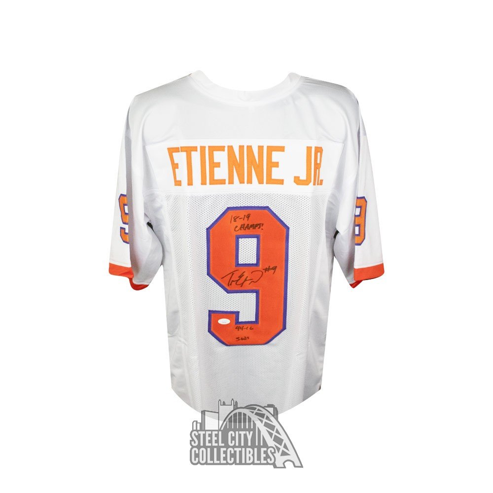 Travis etienne sales clemson jersey