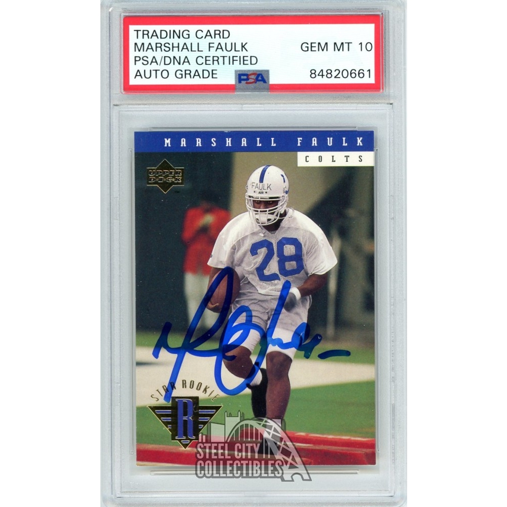 1994 Classic Marshall Faulk HOF #R1 on Kronozio