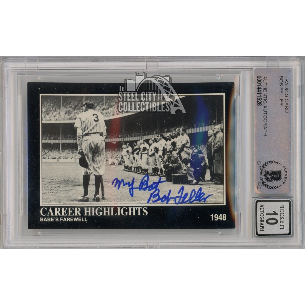 Babe Ruth Baseball Card - Autographed