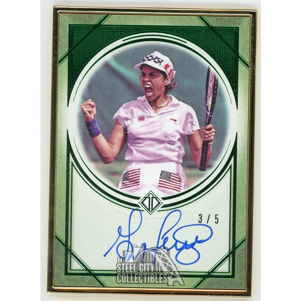 Gigi Fernandez 2020 Topps Transcendent Tennis Autographed Card 3/5 ...