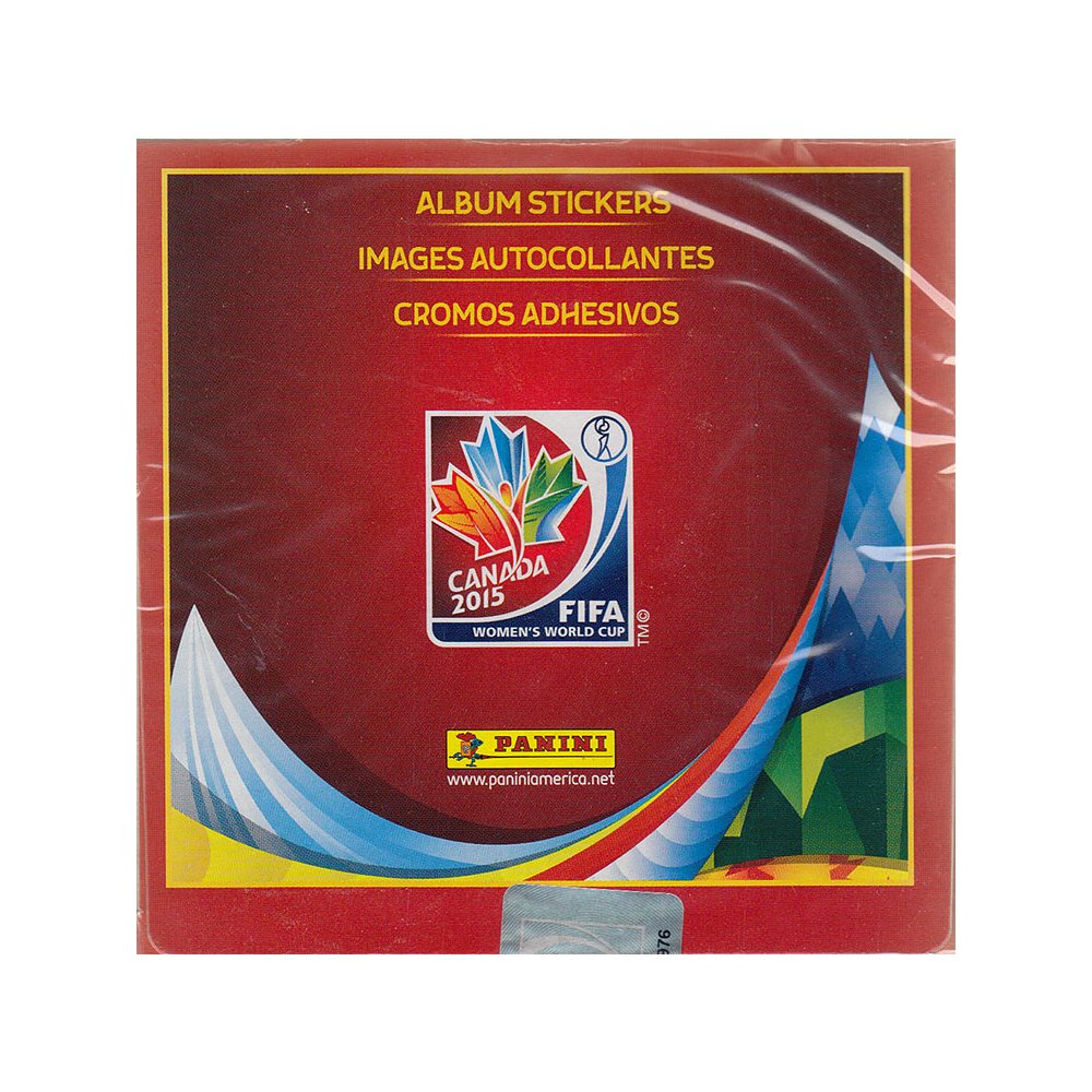 2015 Panini World Cup Women Soccer 50ct Sticker Box with album (Box  Damaged)