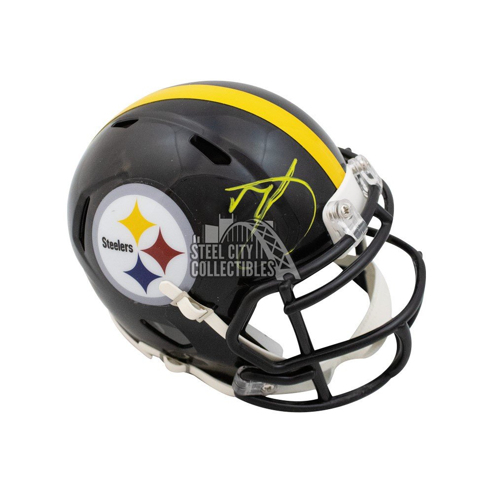 Minkah Fitzpatrick Autographed Pittsburgh Steelers Speed Mini Football  Helmet - JSA COA