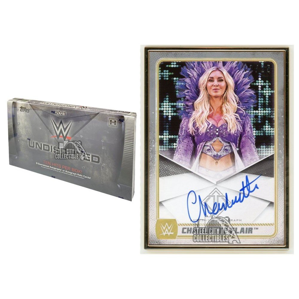 2021 Topps WWE Undisputed Wrestling Hobby Box Random Pack Group Break -  Prize - Charlotte Flair 2020 Topps Transcendent WWE Autographed Card /25 #1  - CHRIS | Steel City Collectibles