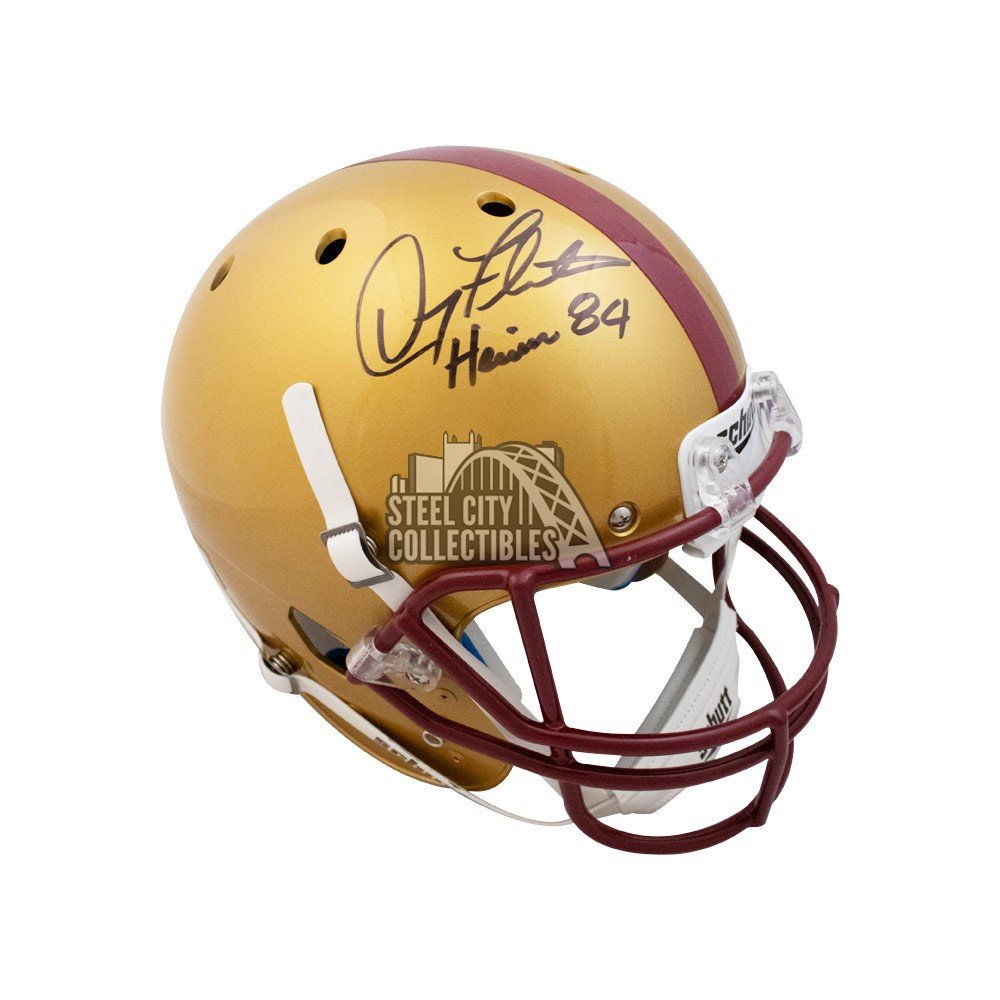 Doug Flutie Signed Bills Full-Size Helmet (Beckett COA)