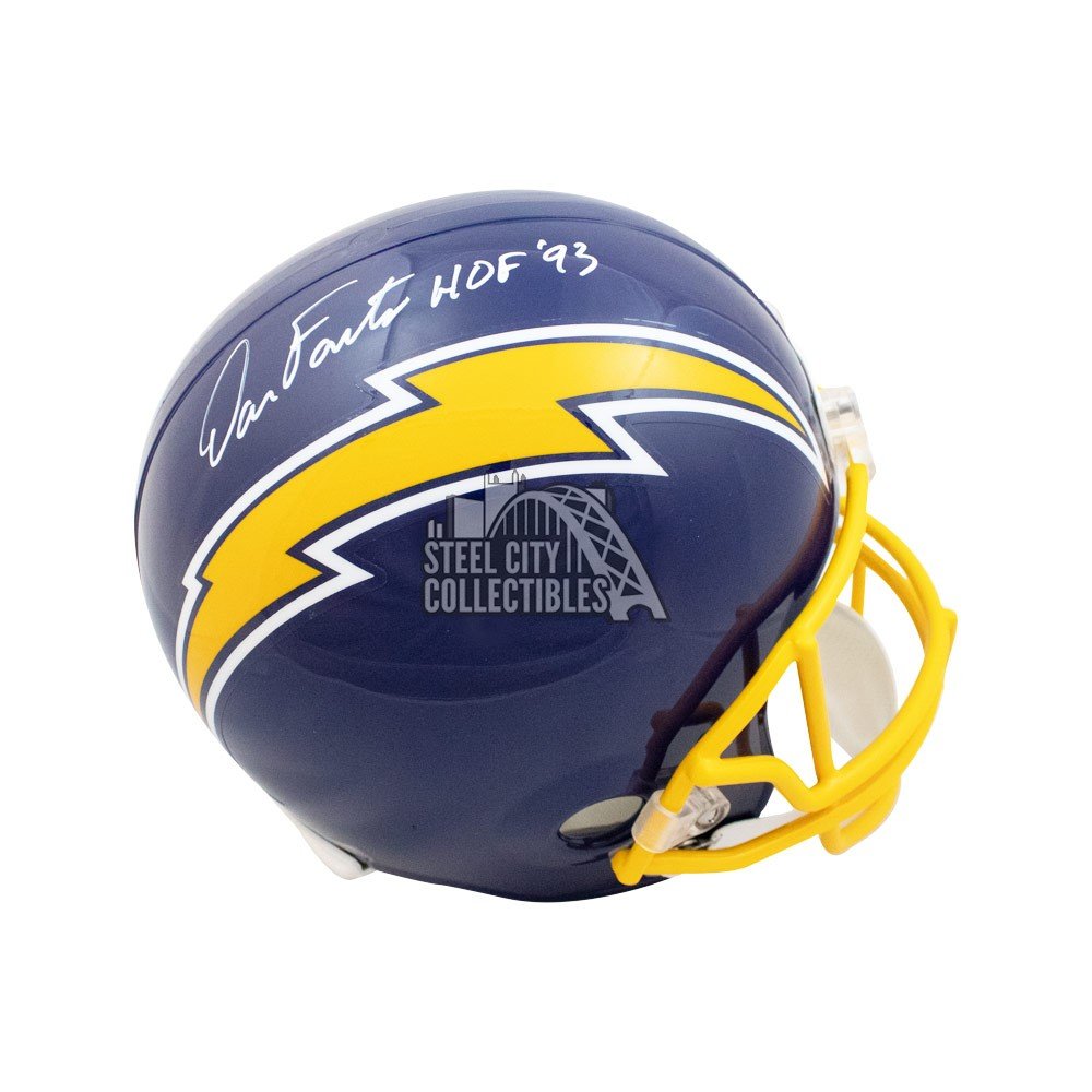 Dan Fouts Autographed San Diego Chargers Full Size Helmet –