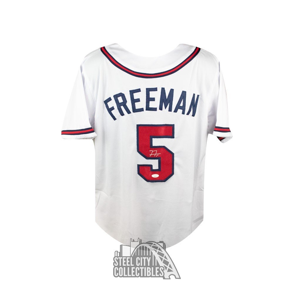 Freddie Freeman Signed Braves Nike Jersey (JSA)