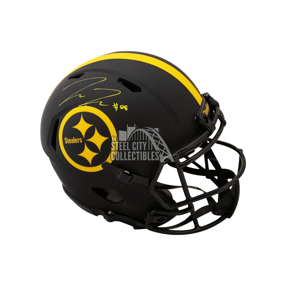 Pat Freiermuth Autographed Steelers Eclipse Replica Full-Size Football  Helmet - BAS COA