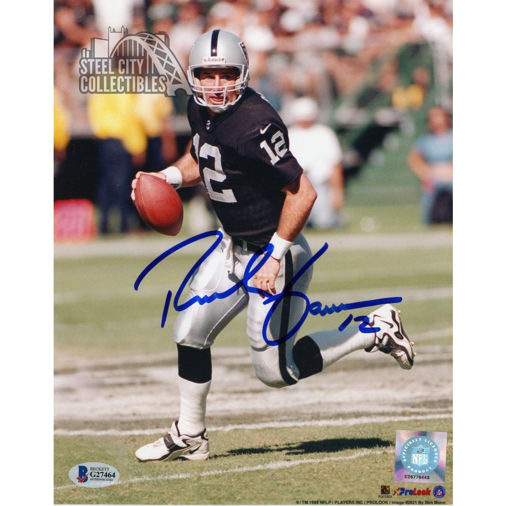 Rich Gannon Autographed Oakland Raiders 8x10 Photo - BAS COA