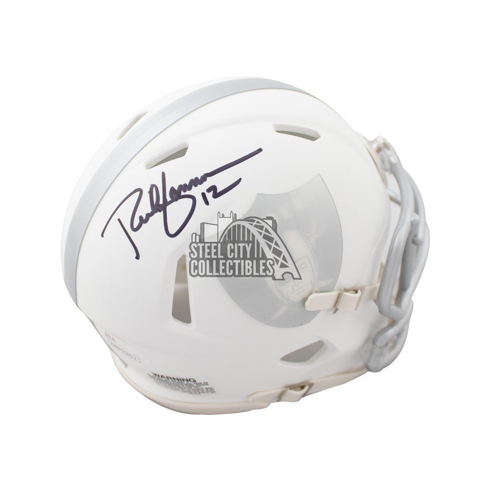 : Rich Gannon Signed Autographed Raiders Mini Helmet