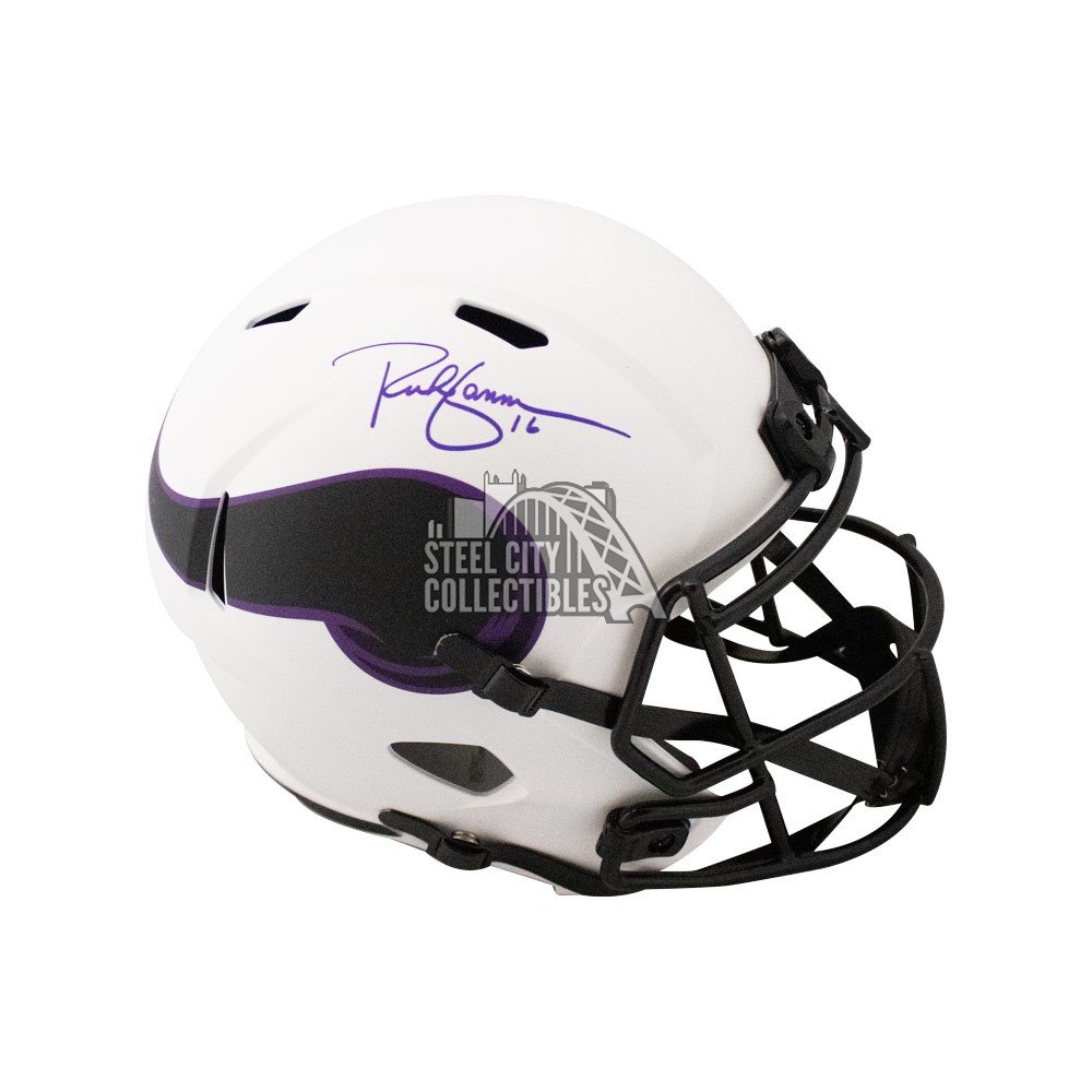 Rich Gannon Autographed Vikings Lunar Eclipse Replica Full-Size