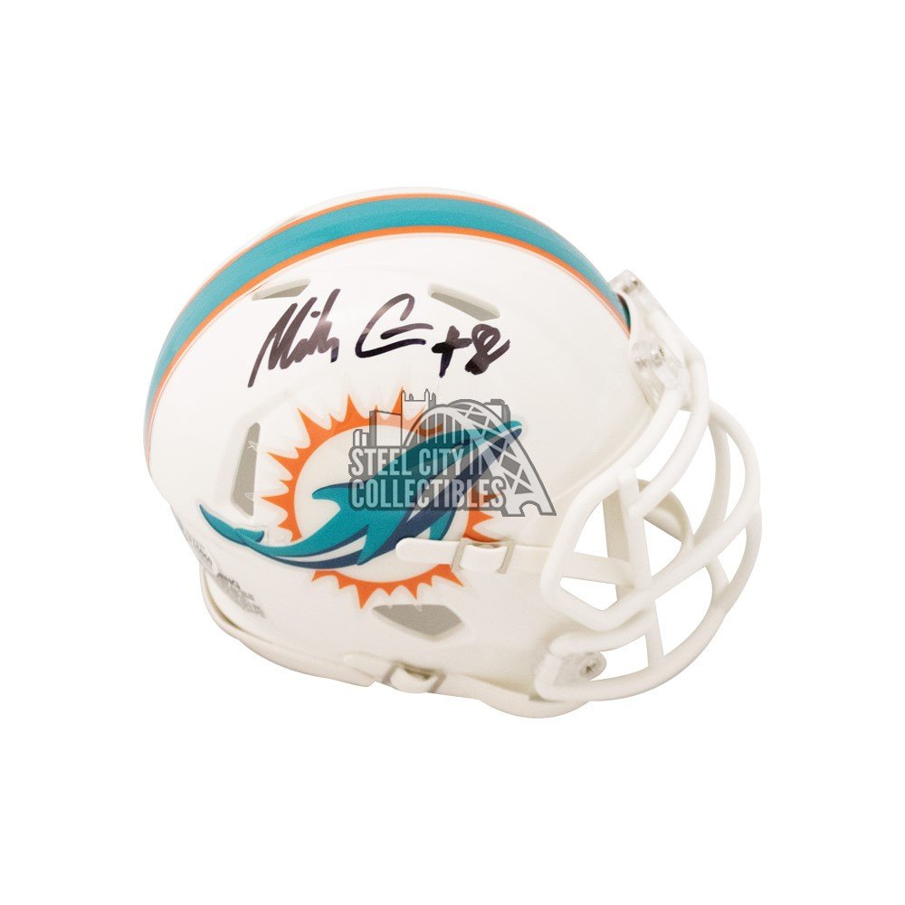 Mike Gesicki Autographed Signed Miami Dolphins Mini Helmet-Beckett