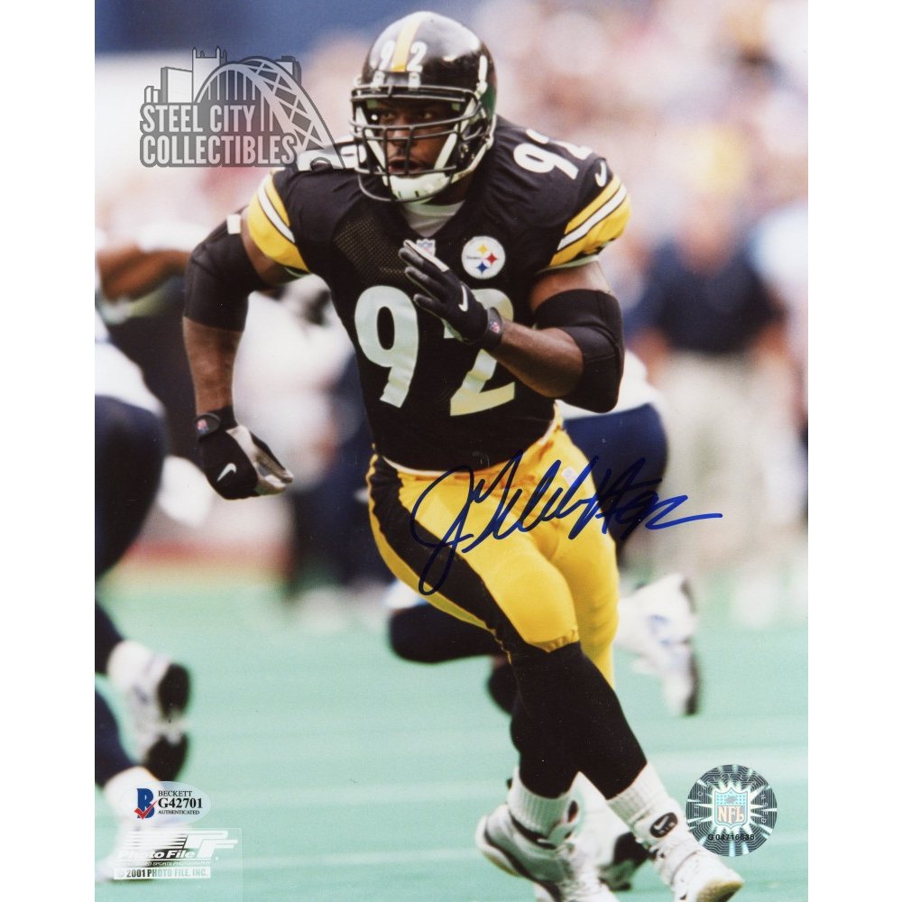 Jason Gildon Autographed Pittsburgh Steelers 8x10 Photo - BAS COA (Blue  Ink) at 's Sports Collectibles Store