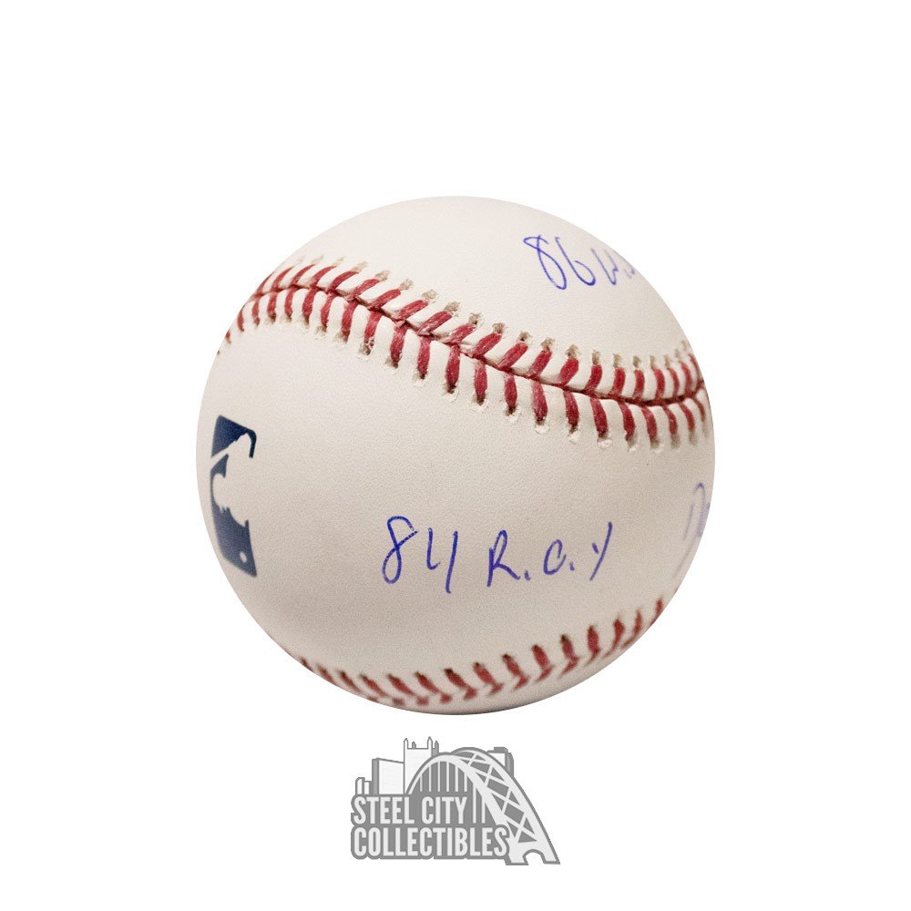 Dwight Gooden 4 Inscriptions Autographed New York Mets 16x20 Photo - BAS  COA