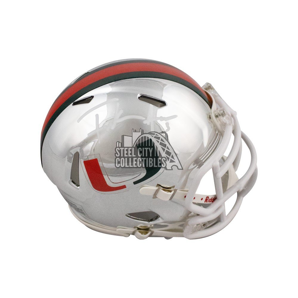 Bernie Kosar Autographed Signed Miami Hurricanes Mini Helmet