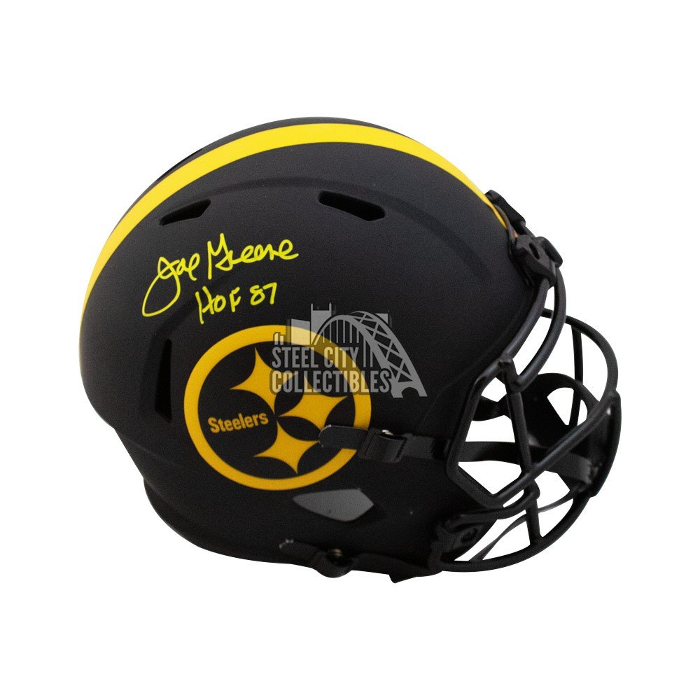 Joe Greene Autographed Signed Steelers Mini Helmet - Beckett