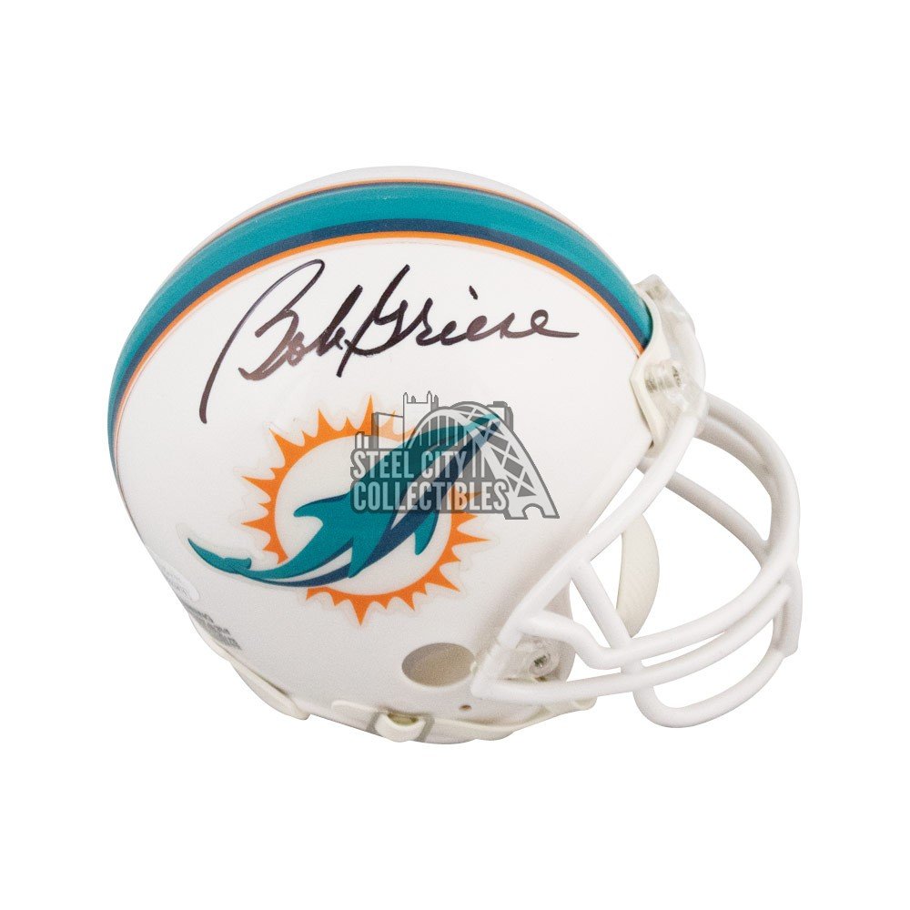 Bob Griese Autographed Miami White Custom Football Jersey - BAS