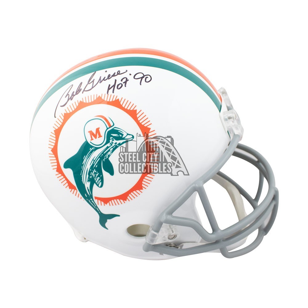 Bob Griese Autographed Miami Dolphins Full Size Rep Helmet (JSA)