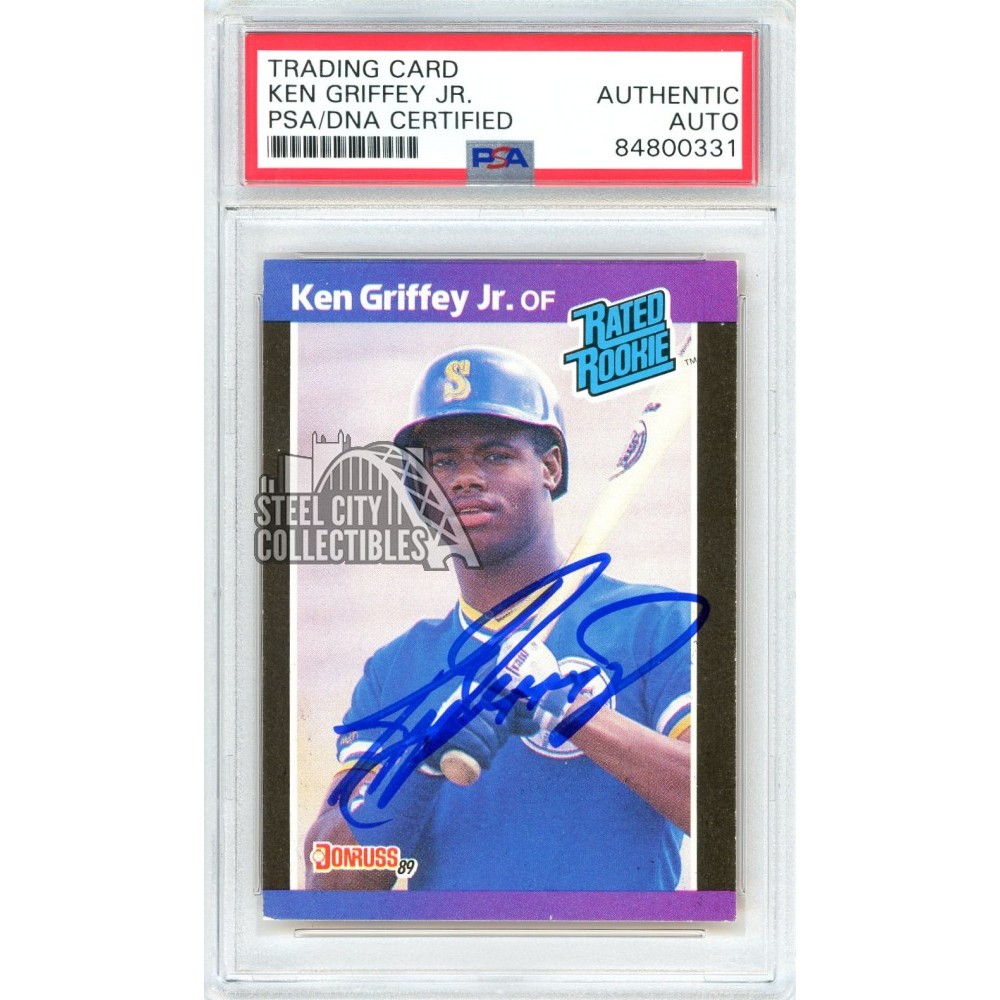 Ken Griffey, Jr. Signed Baseball Jersey, Sold for $250