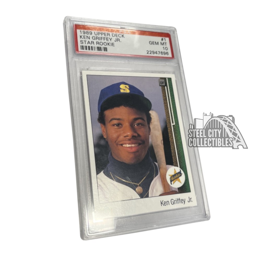 Ken Griffey Jr. Rookie Card 1989 Upper Deck #1 PSA 9