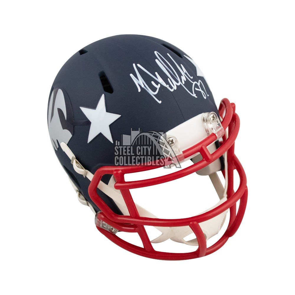 Patriots Rob Gronkowski Mini Helmet Autographed