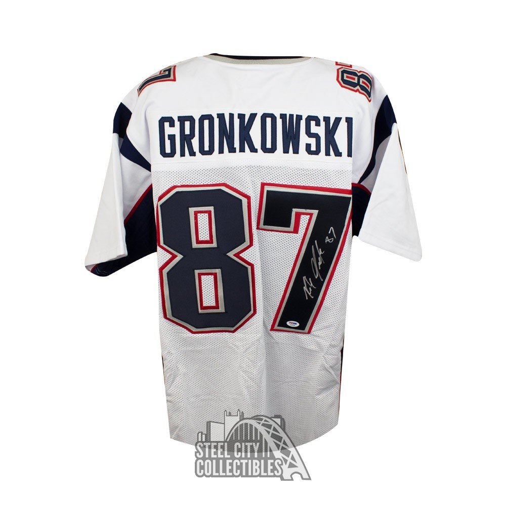 gronkowski signed jersey