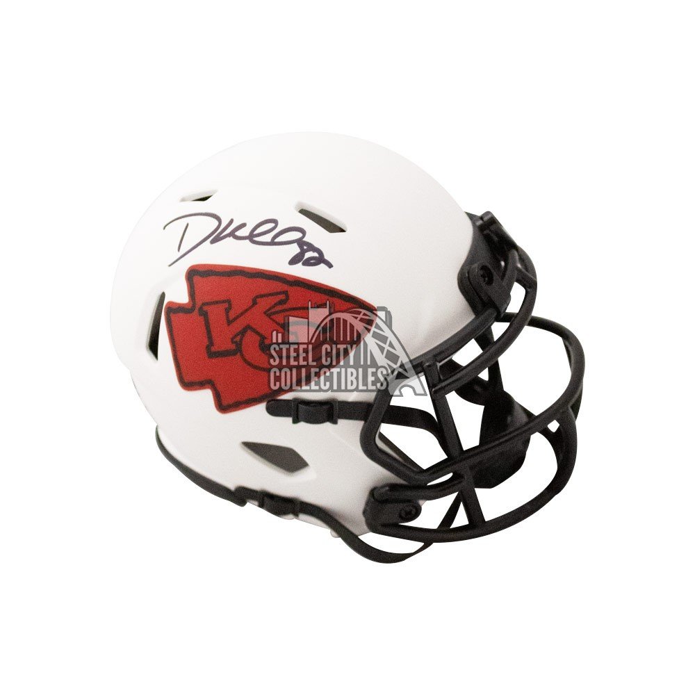 Dante Hall Autographed Kansas City Chiefs Mini Helmet –