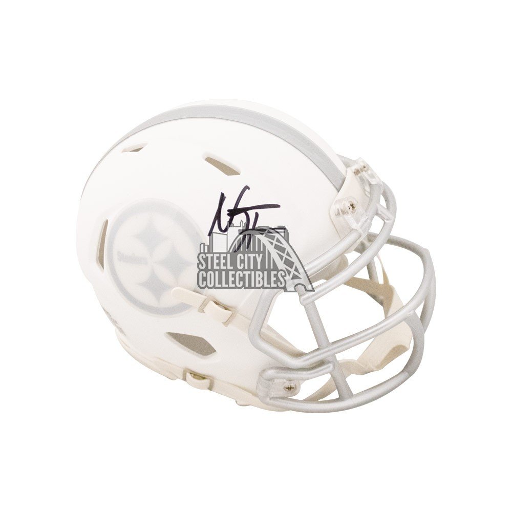 Najee Harris Autographed Pittsburgh Steelers Ice Mini Football Helmet -  Fanatics