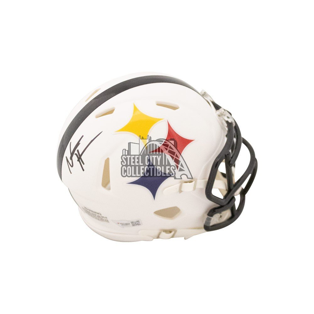 Najee Harris Signed Pittsburgh Steelers Lunar Eclipse Mini Helmet Fanatics