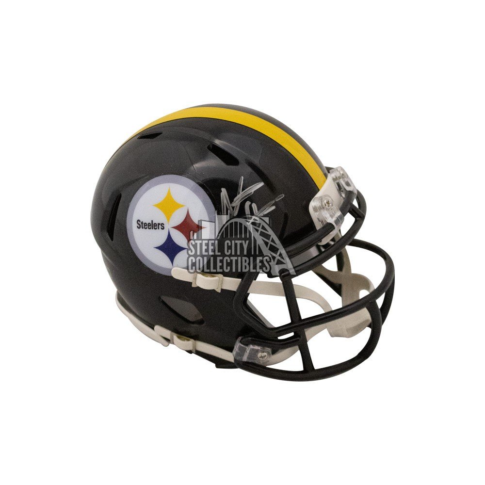 Steelers Najee Harris Authentic Signed Eclipse Speed Mini Helmet Fanatics