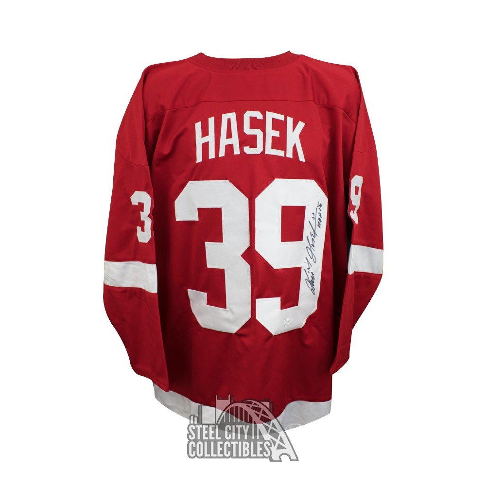Detroit Red Wings Dominik Hasek signed jersey