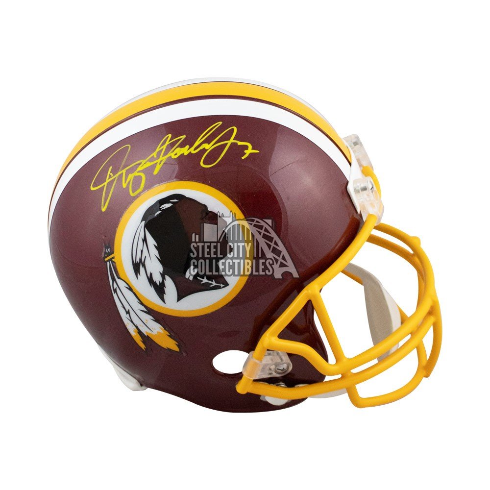 Dwayne Haskins Autographed Washington Redskins Throwback Replica Full-Size  Football Helmet - BAS COA