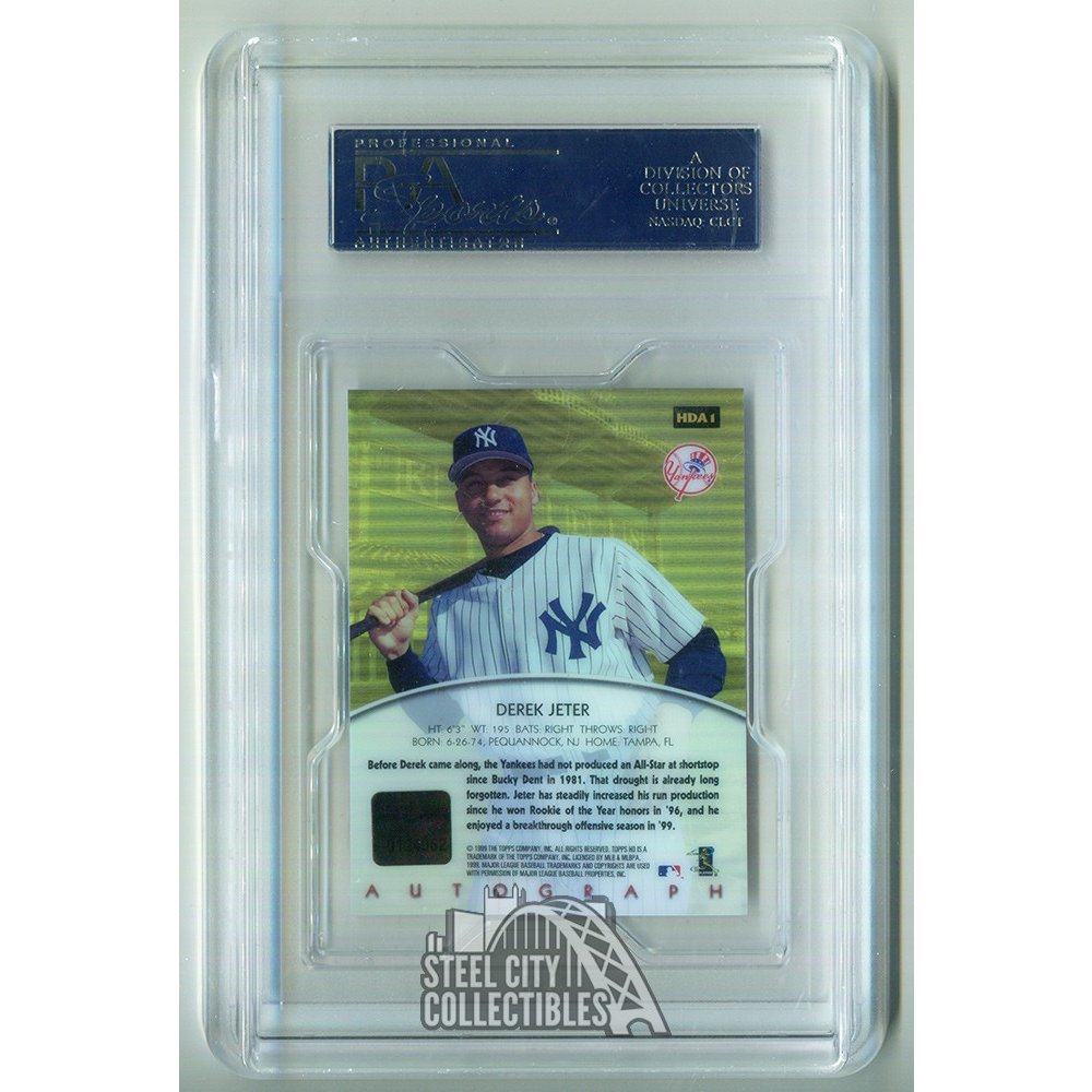 Derek Jeter 2000 Topps HD Autographs #HDA1