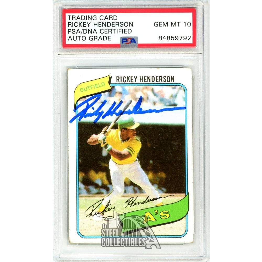 Buy Rickey Henderson Cards Online