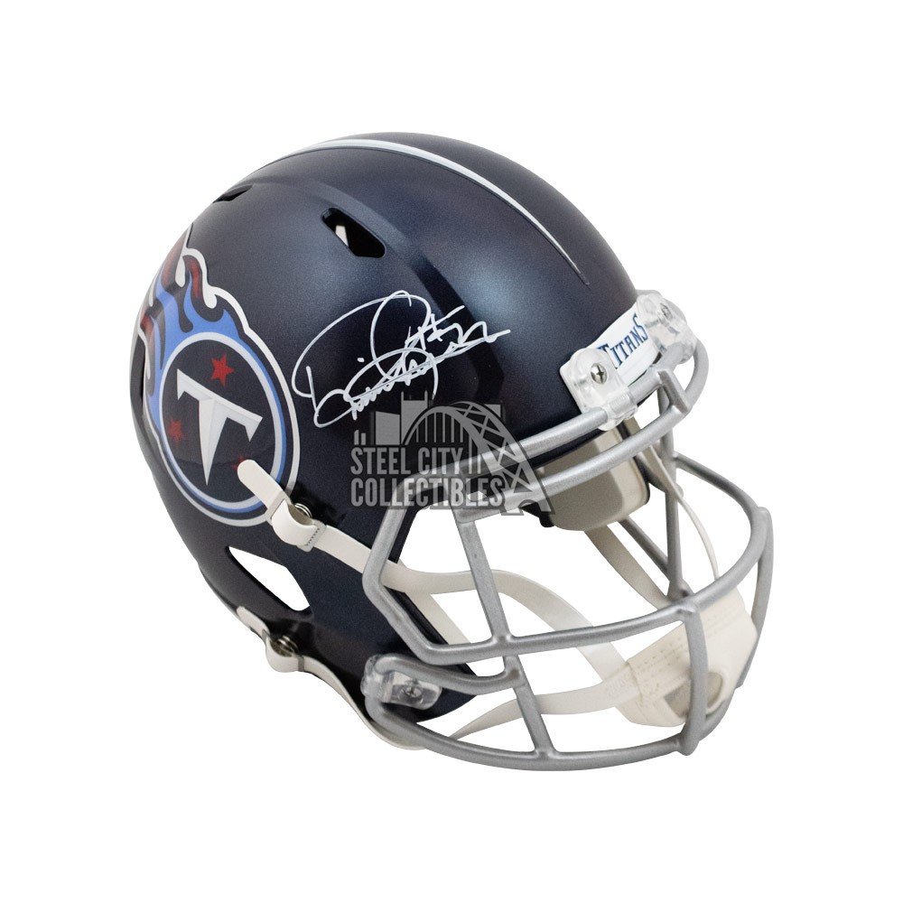 DERRICK HENRY Signed Autograph Replica Helmet BAS TENNESSEE TITANS NFL